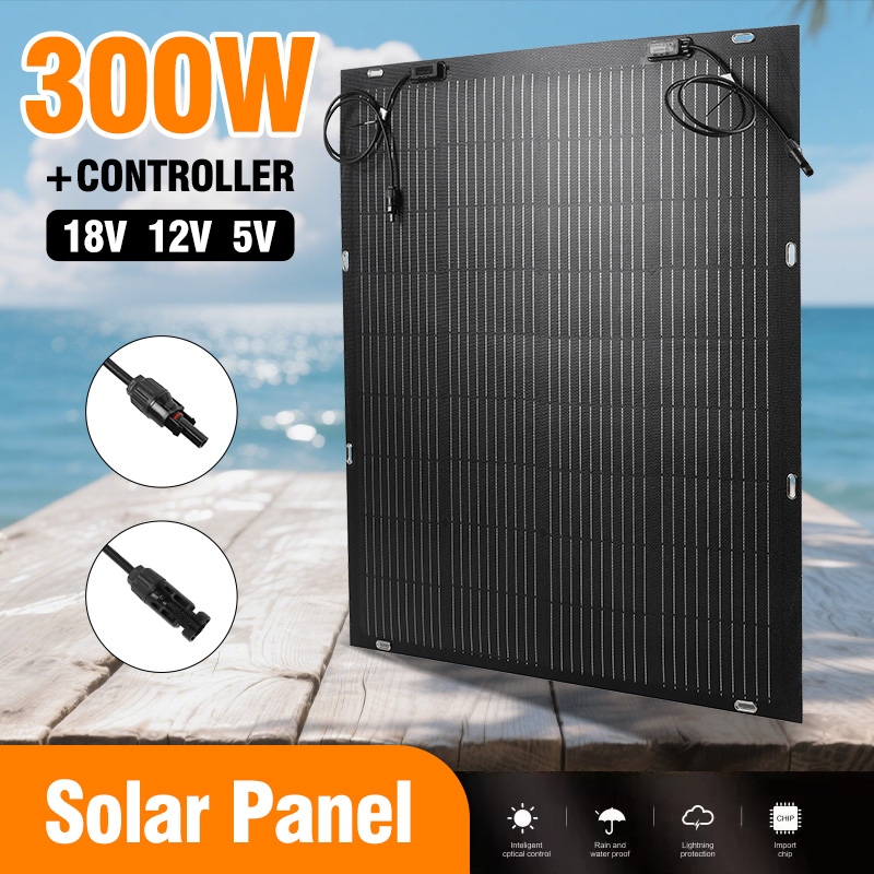 Solar Panel 200W - 300W Flexible Solar Panel 18V Flexible