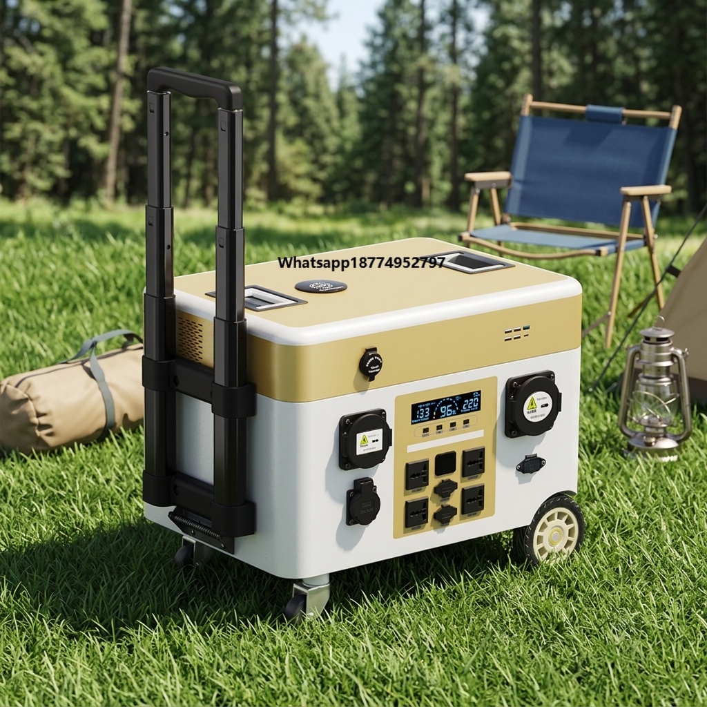 Solar Generator - 5000Wh Portable Solar Generator Solar Panel