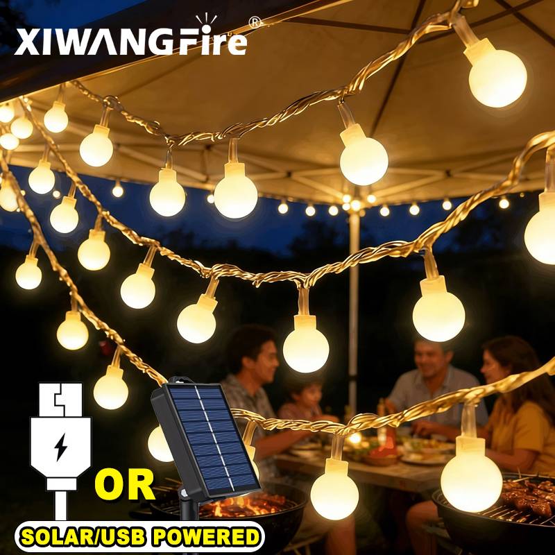 3-10M Solar/USB/Battery String - Solar Lamp 评论和价格