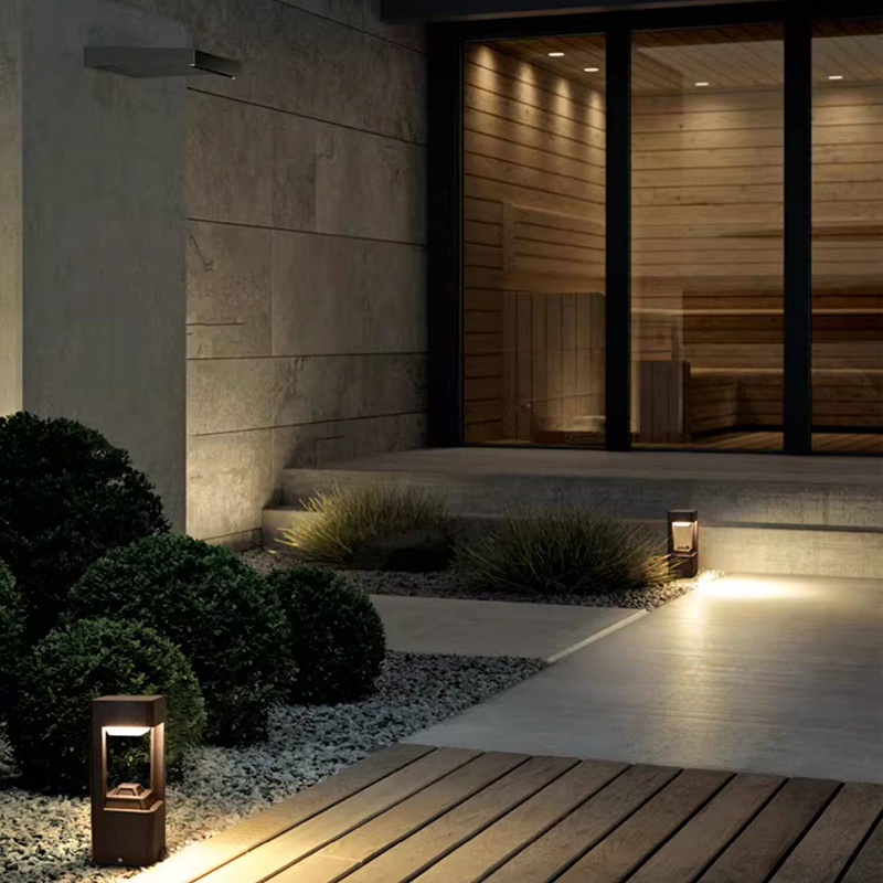 Luminous floor lamp courtyard  - Solar Lamp 评论和价格