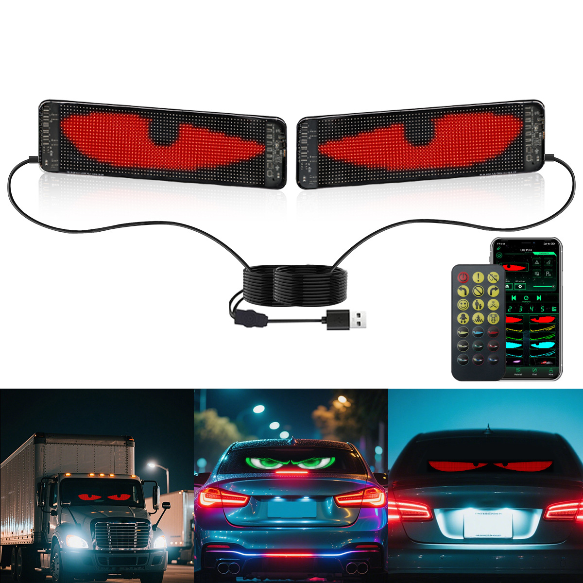 LED car soft screen, car mount - Solar Panel 评论和价格