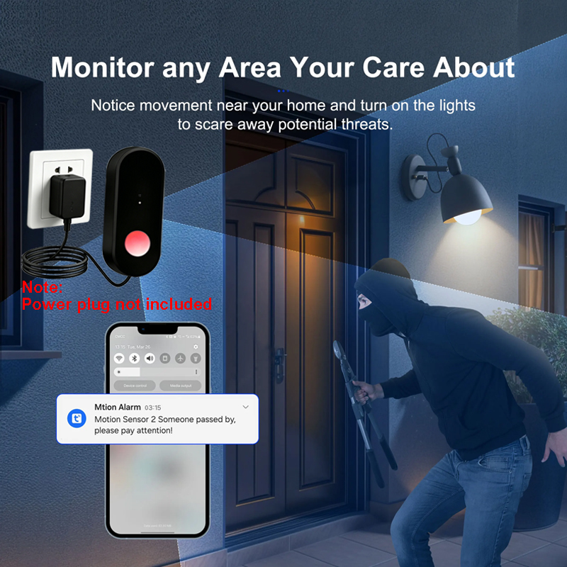 Tuya WiFi PIR Motion Sensor Hu - Energy Monitor Meter 评论和价格