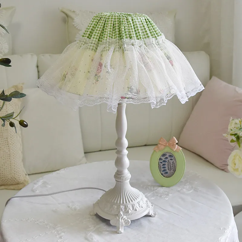 French pastoral table lamp bed - Solar Lamp 评论和价格
