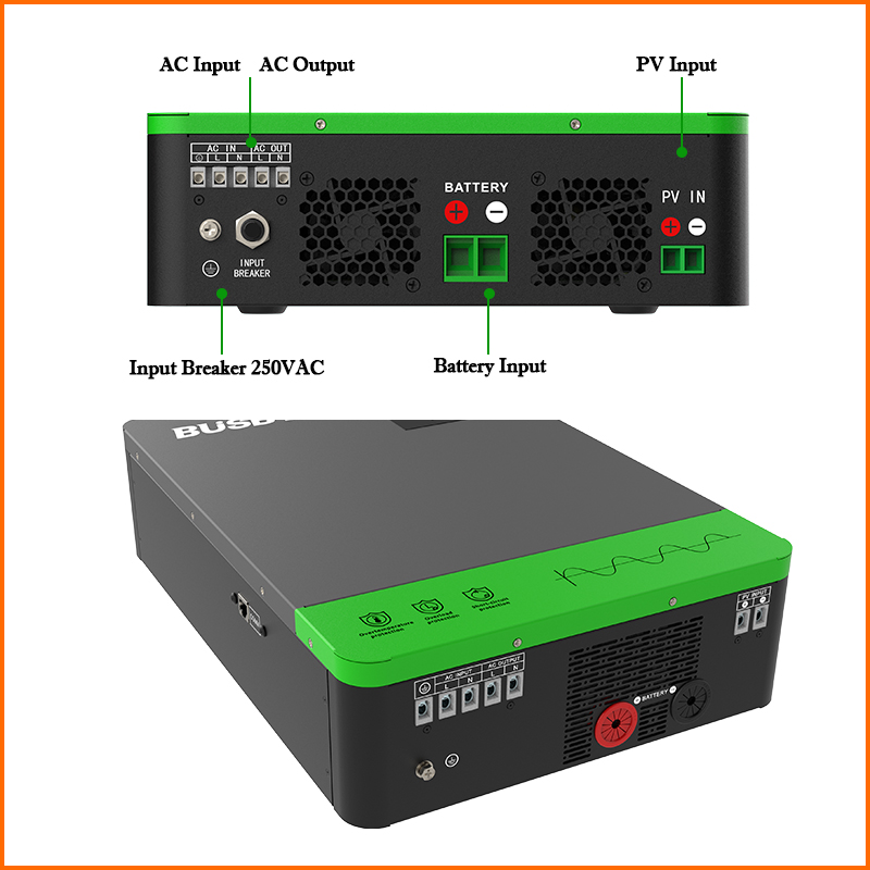 3000W Pure Sine Wave Hybrid Of - Charge Controller Solar 评论和价格