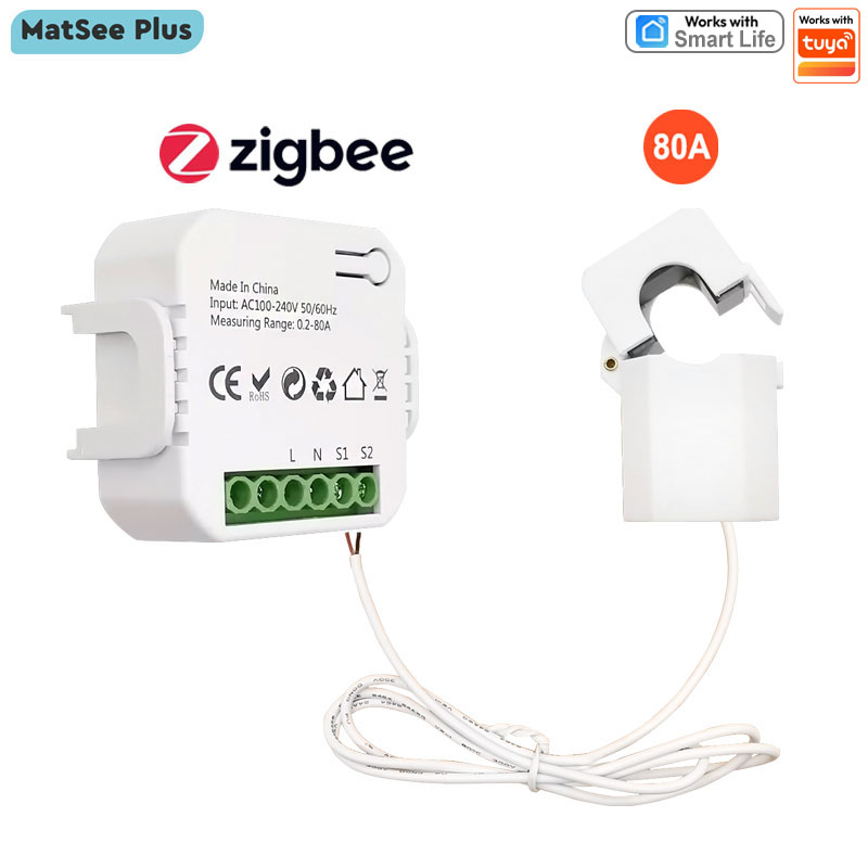 Smart Life ZigBee Clamp Power  - Energy Monitor Meter 评论和价格