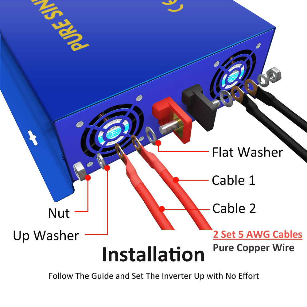 2026 Hot Sale WZRELB 3000W Car - Power Inverter 评论和价格