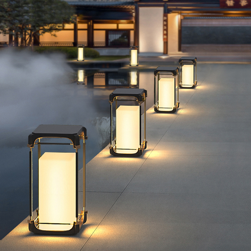 Luminous Floor Lamp Courtyard  - Solar Lamp 评论和价格