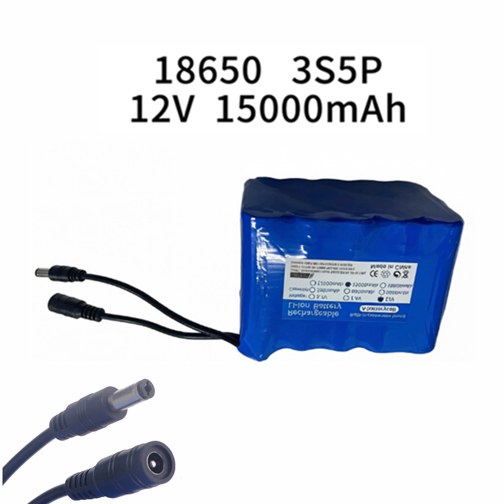 Fishing Battery 12v 3S5P 15Ah  - Lithium Battery 12V 评论和价格