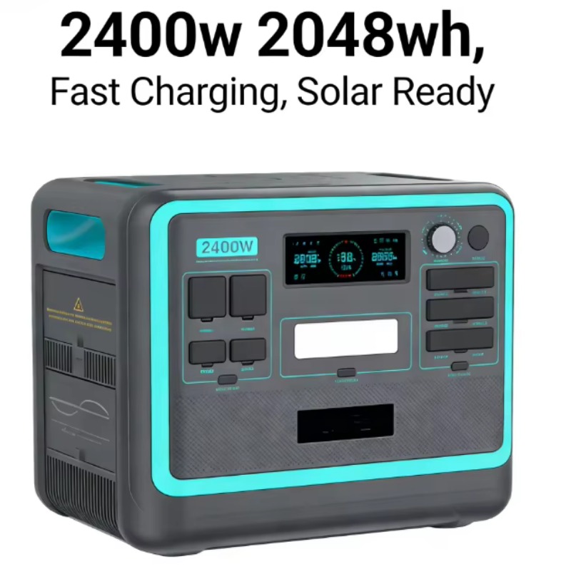 2400W 2048Wh Portable Station  - Solar Panel 评论和价格