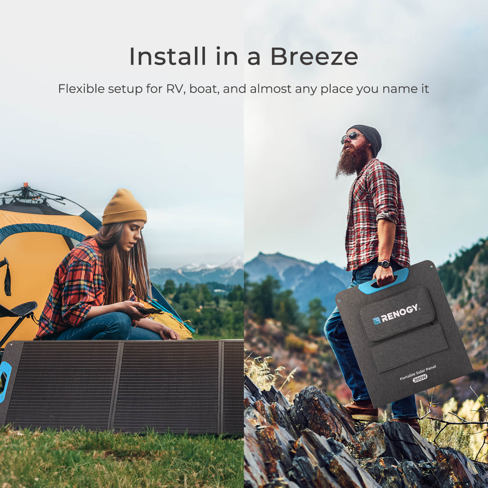 Renogy 200W Portable Solar Pan - Solar Panel 200W 评论和价格