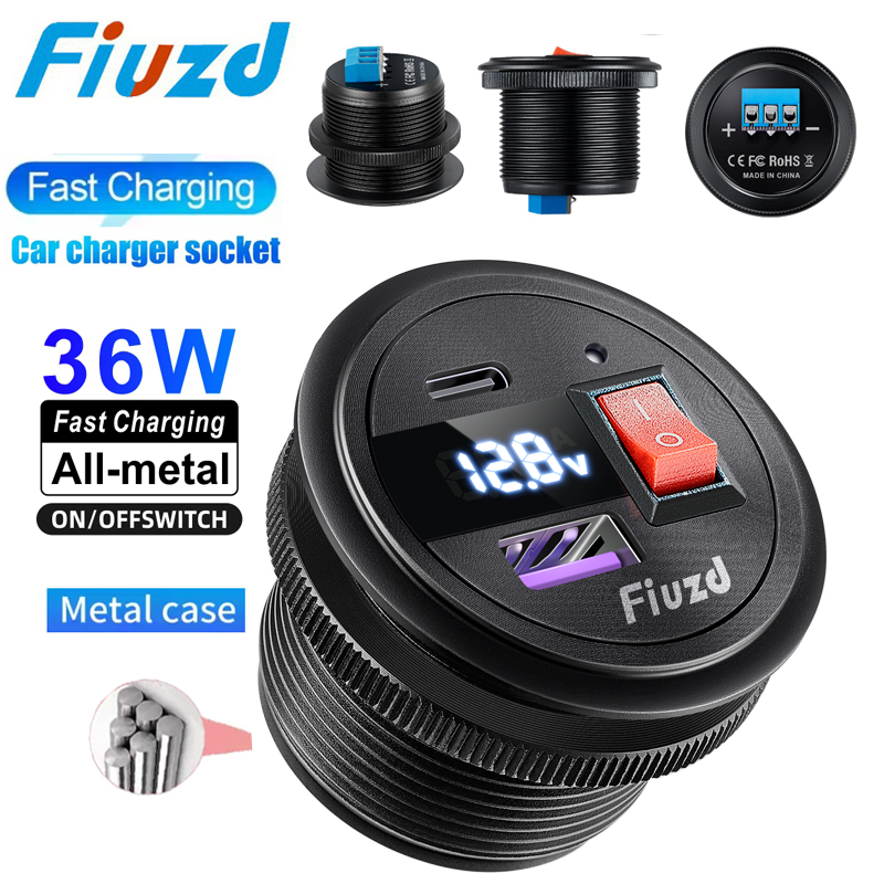 12v automotive usb 24v car usb - Energy Monitor Meter 评论和价格