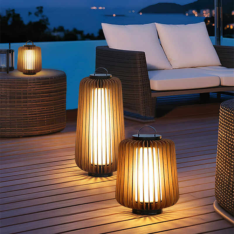 Luminous floor lamp courtyard  - Solar Lamp 评论和价格