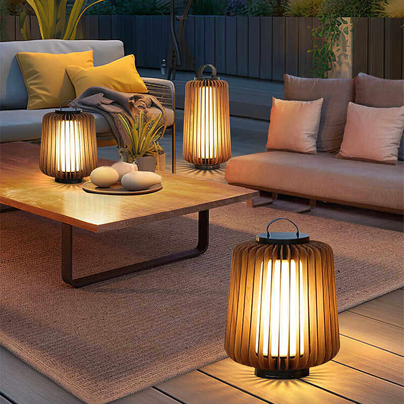 Luminous floor lamp courtyard  - Solar Lamp 评论和价格